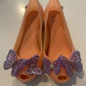 Beautiful Mel Dreamed by Melissa peep toe shoes